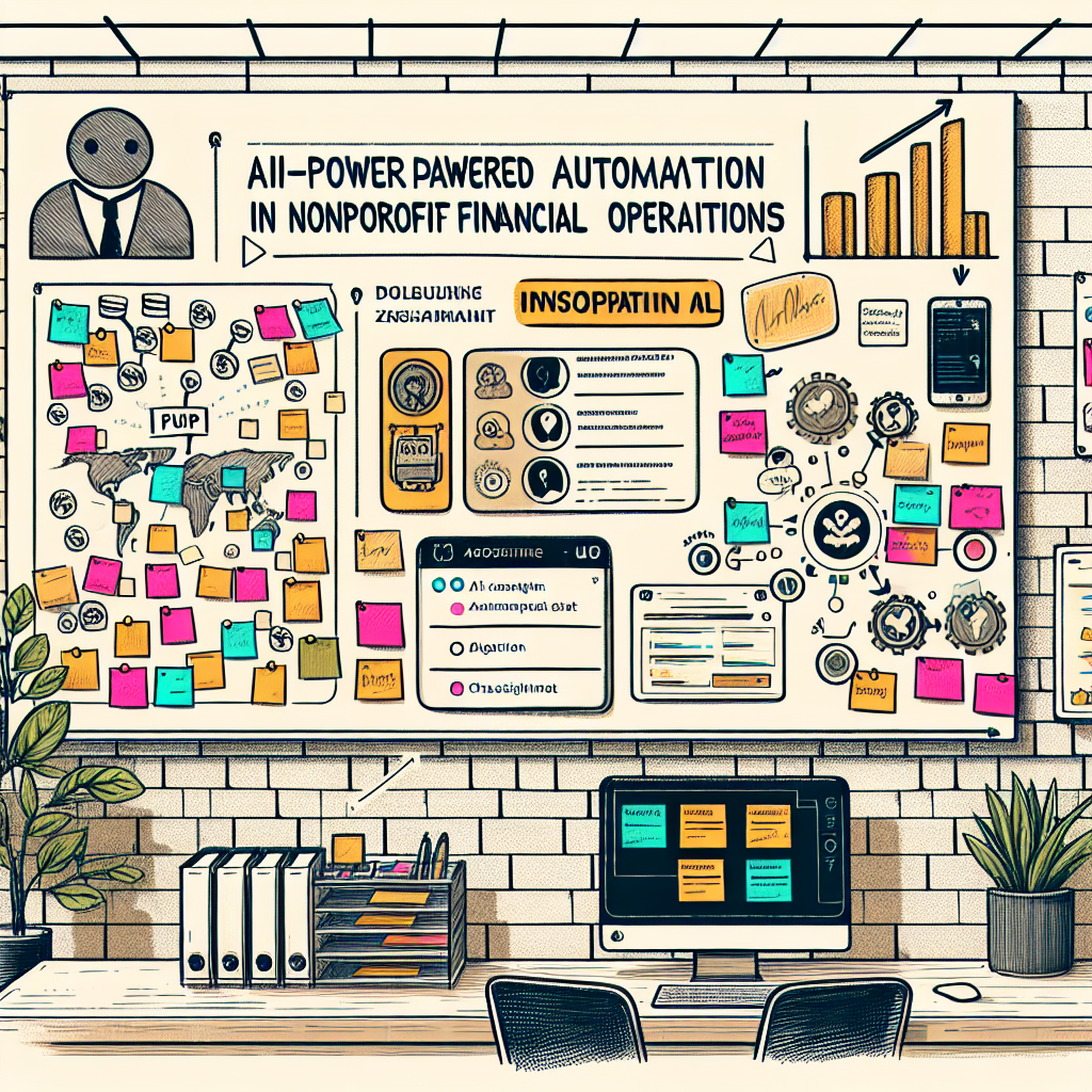 Illustration of Dashboard with chat queue and agent assignment in a Wall with inspiration board / post-its setting, with a happy mood.